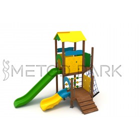 48 A Standard Wooden Playground